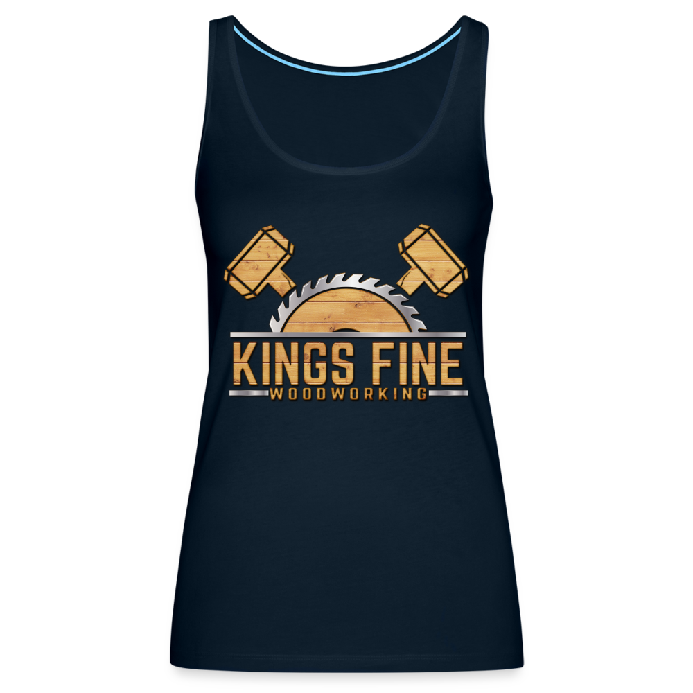 Women’s Premium Tank Top - deep navy