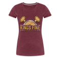 Load image into Gallery viewer, Women's Premium T-Shirt - heather burgundy
