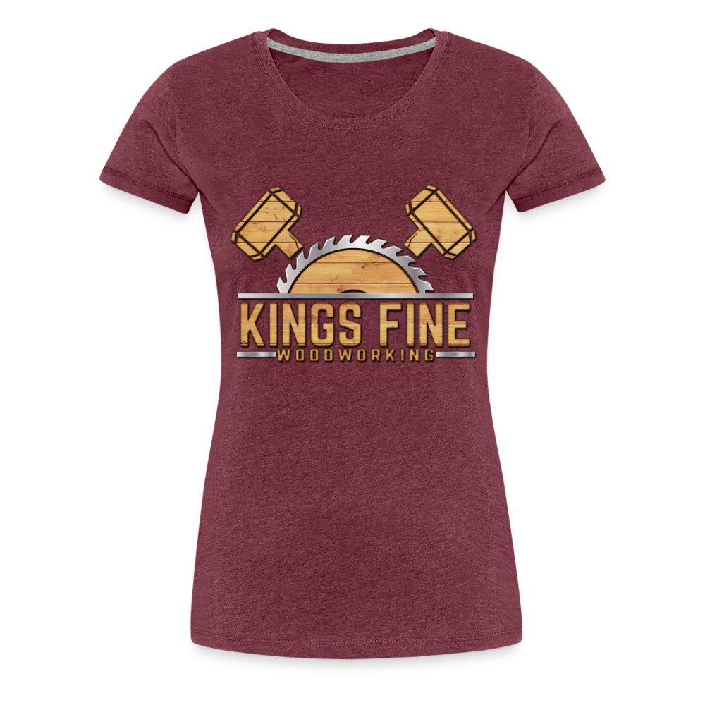 Women's Premium T-Shirt - heather burgundy