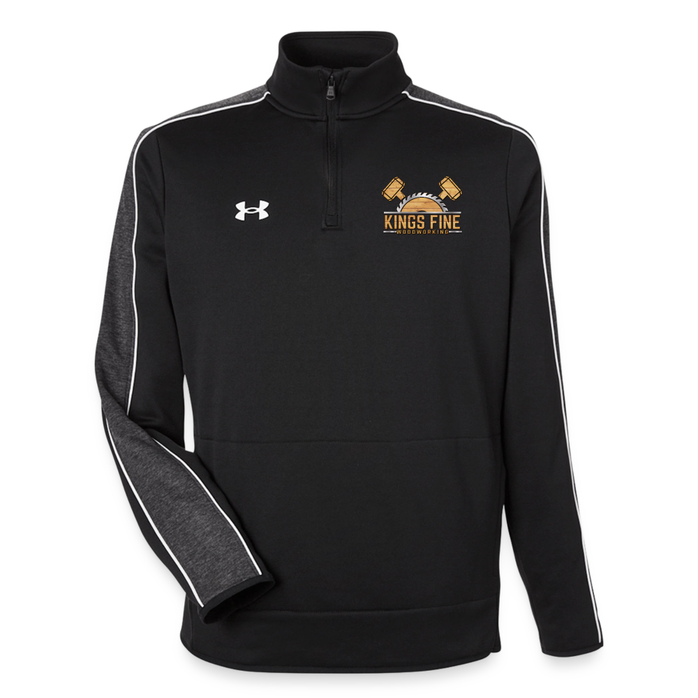 Under Armour Men's Command Quarter Zip 2.0 - black/white