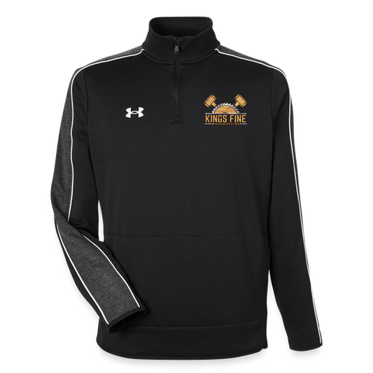 Under Armour Men's Command Quarter Zip 2.0 - black/white