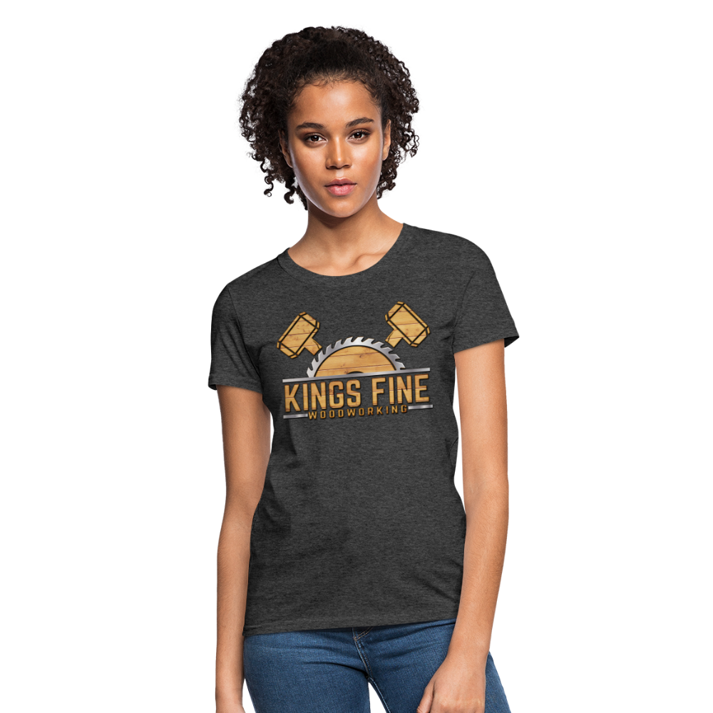 Women's T-Shirt - heather black