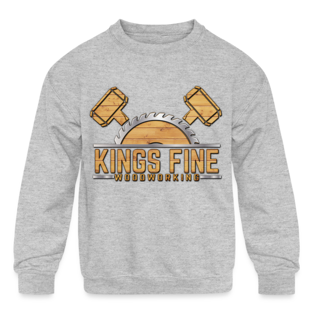 Kids' Crewneck Sweatshirt - heather gray