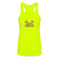 Load image into Gallery viewer, Women’s Performance Racerback Tank Top - neon yellow
