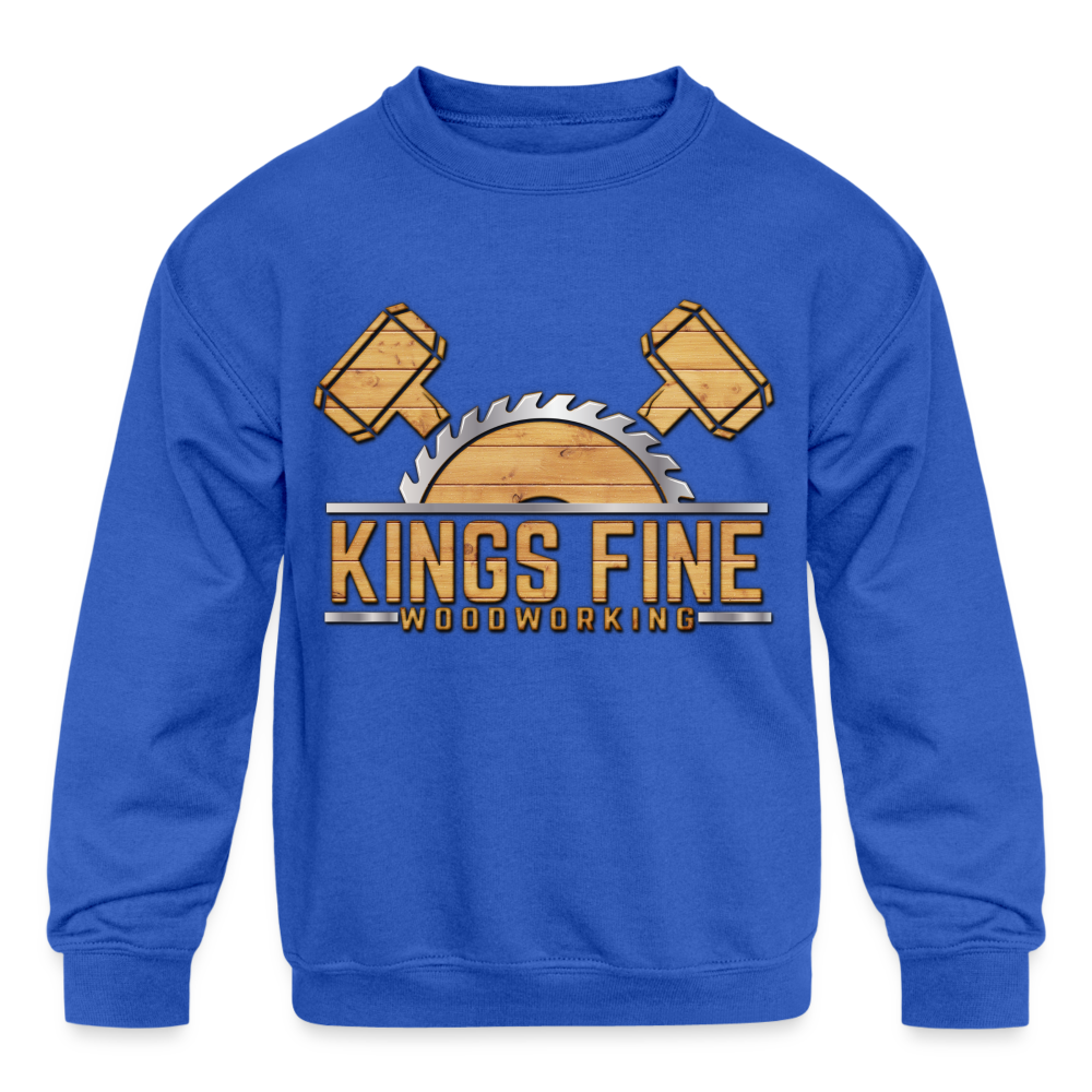 Kids' Crewneck Sweatshirt - royal blue