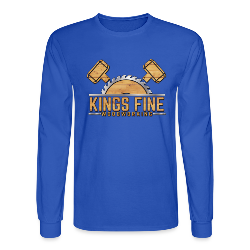 Men's Long Sleeve T-Shirt - royal blue