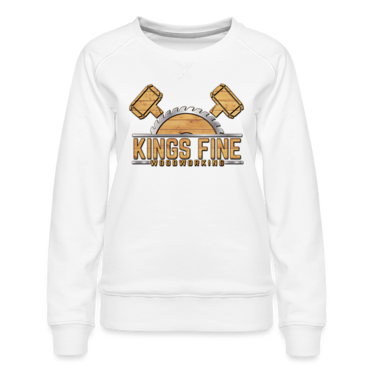 Women’s Premium Sweatshirt - white