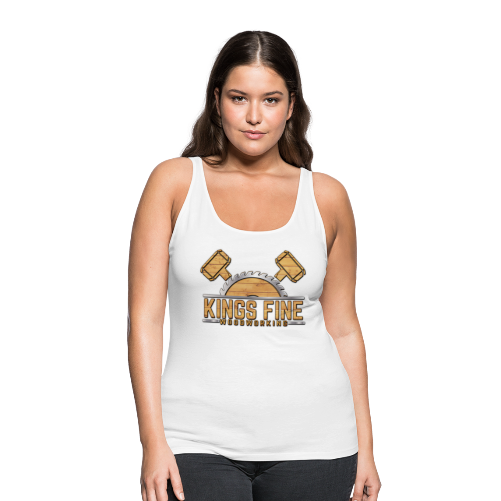 Women’s Premium Tank Top - white