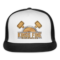 Load image into Gallery viewer, Trucker Cap - white/black
