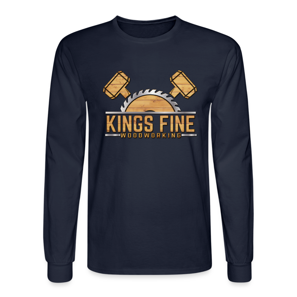 Men's Long Sleeve T-Shirt - navy