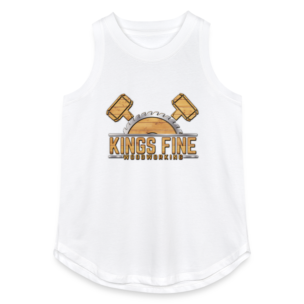 Women's Relaxed Tank Top - white