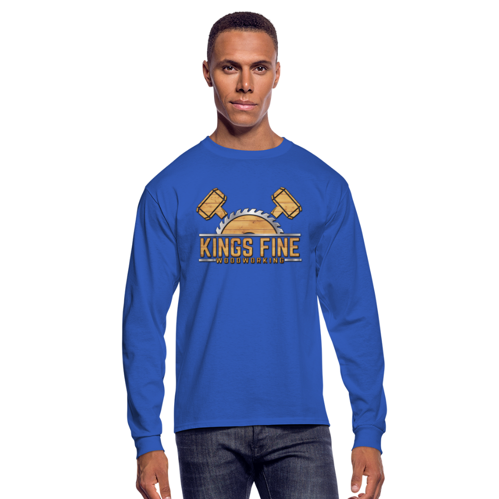 Men's Long Sleeve T-Shirt - royal blue