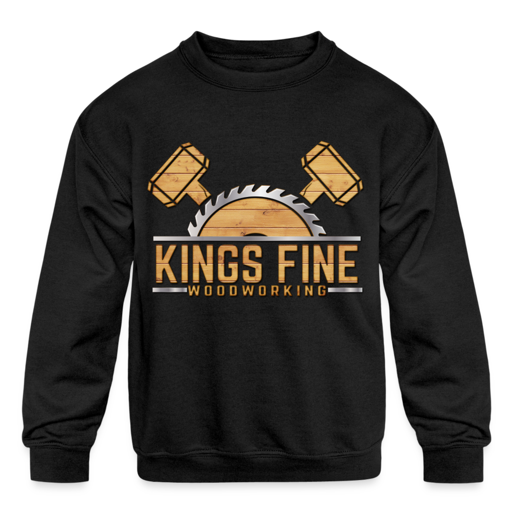 Kids' Crewneck Sweatshirt - black