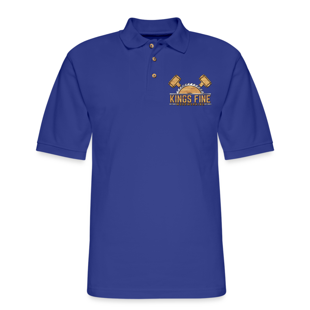 Men's Pique Polo Shirt - royal blue