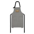 Load image into Gallery viewer, Artisan Apron - gray/black
