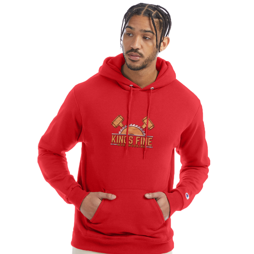 Champion Unisex Powerblend Hoodie - Scarlet