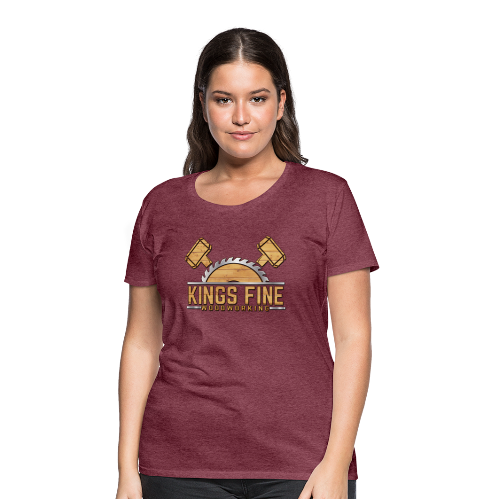 Women's Premium T-Shirt - heather burgundy