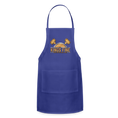 Load image into Gallery viewer, Adjustable Apron - royal blue
