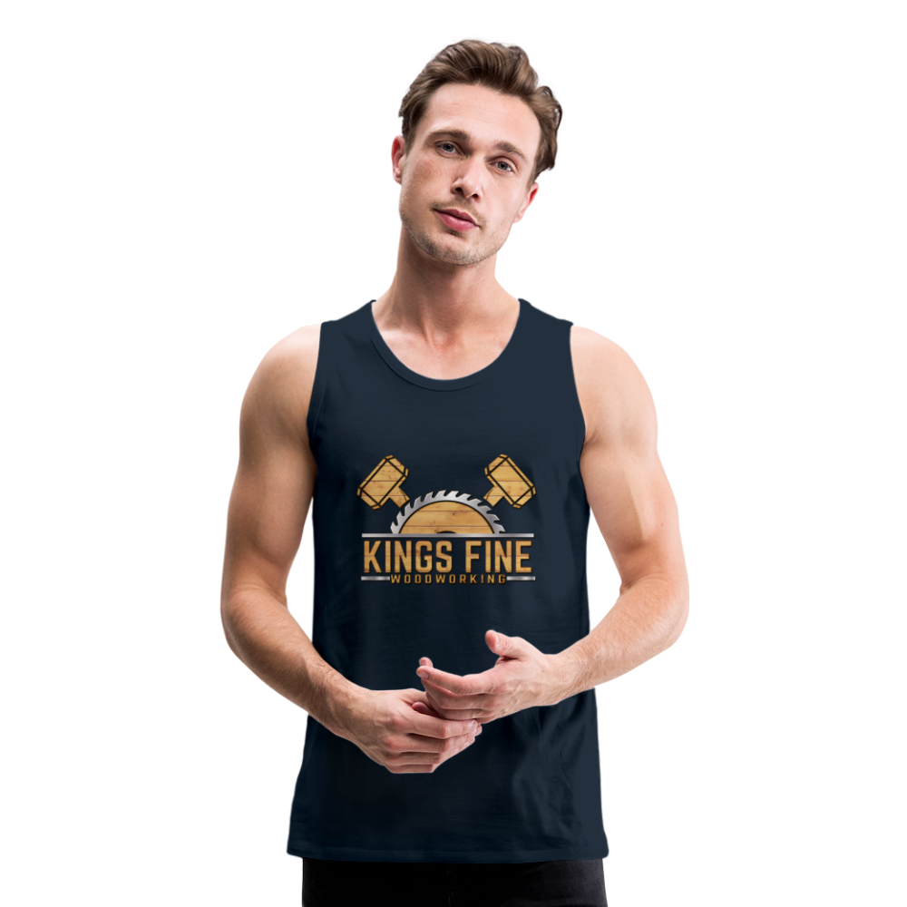 Men’s Premium Tank - deep navy