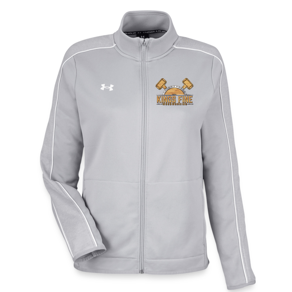 Under Armour Women's Command Full Zip 2.0 - light gray