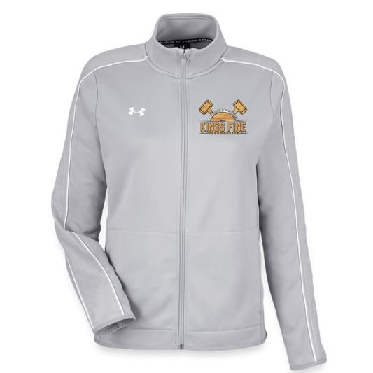 Under Armour Women's Command Full Zip 2.0 - light gray