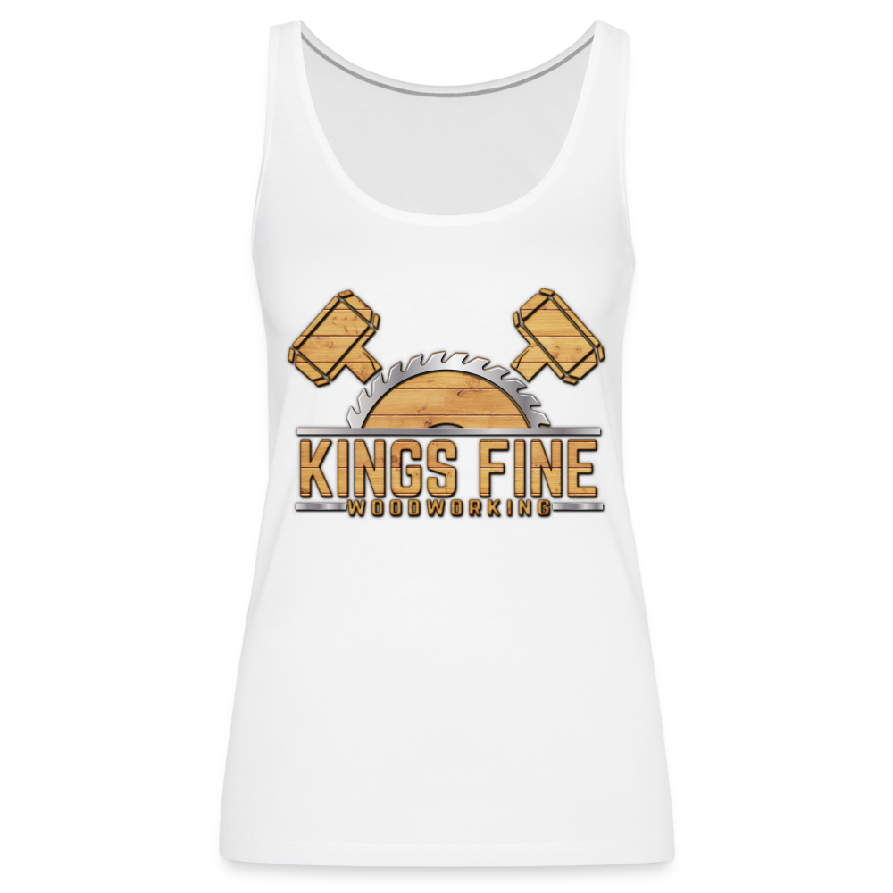 Women’s Premium Tank Top - white