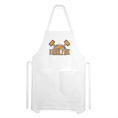 Load image into Gallery viewer, Adjustable Apron - white
