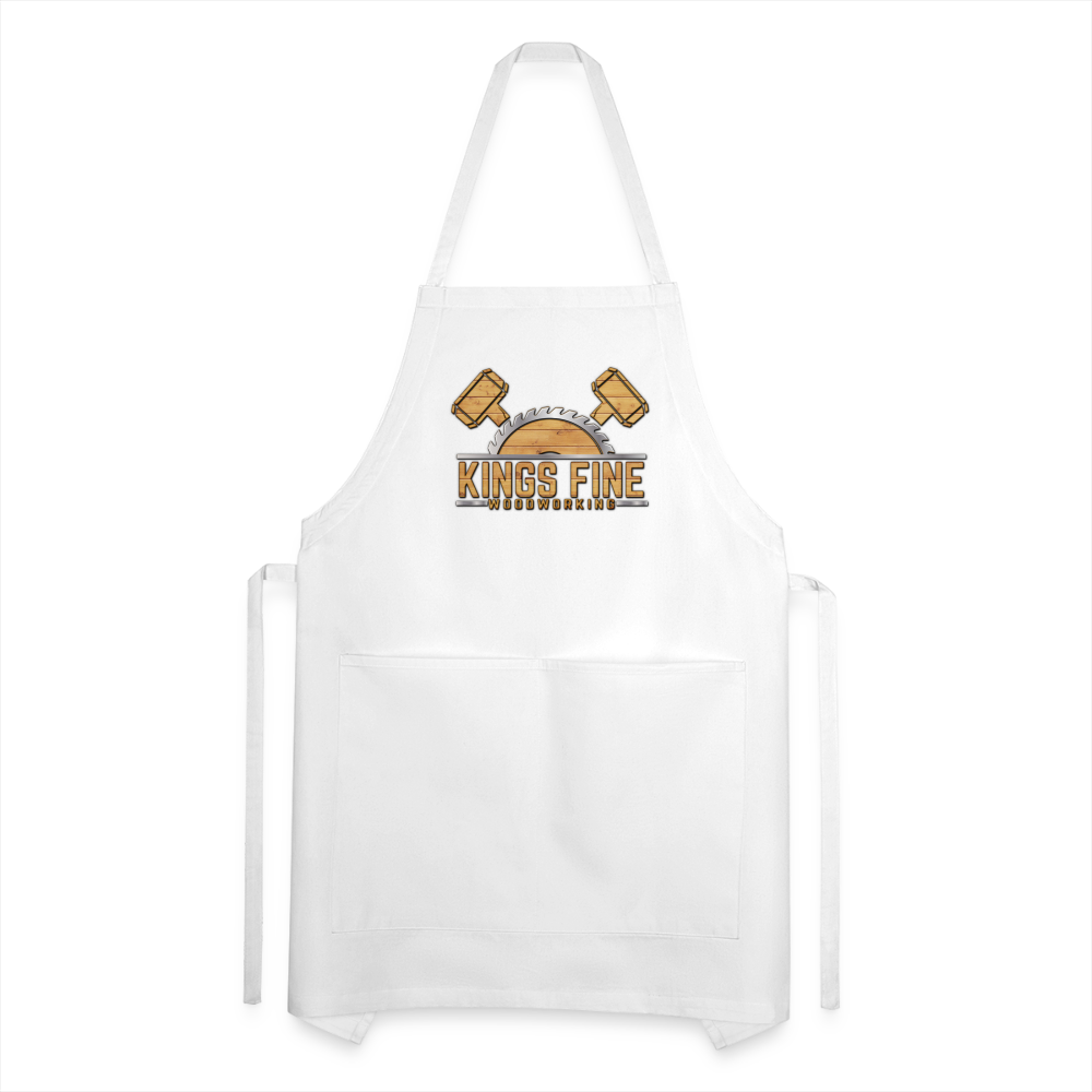 Adjustable Apron - white