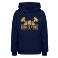 Load image into Gallery viewer, Women's Hoodie - navy
