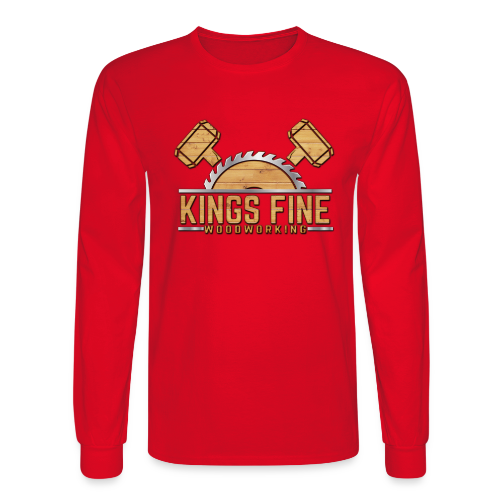 Men's Long Sleeve T-Shirt - red