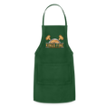 Load image into Gallery viewer, Adjustable Apron - forest green
