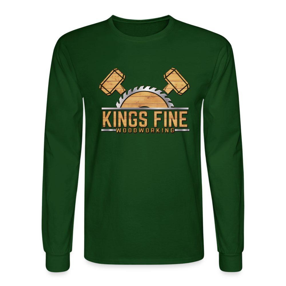 Men's Long Sleeve T-Shirt - forest green