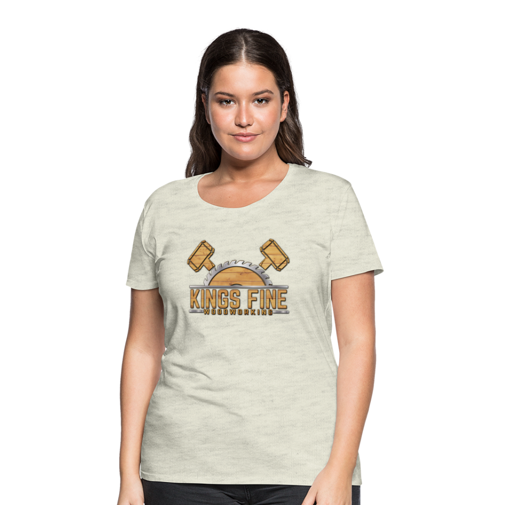 Women's Premium T-Shirt - heather oatmeal