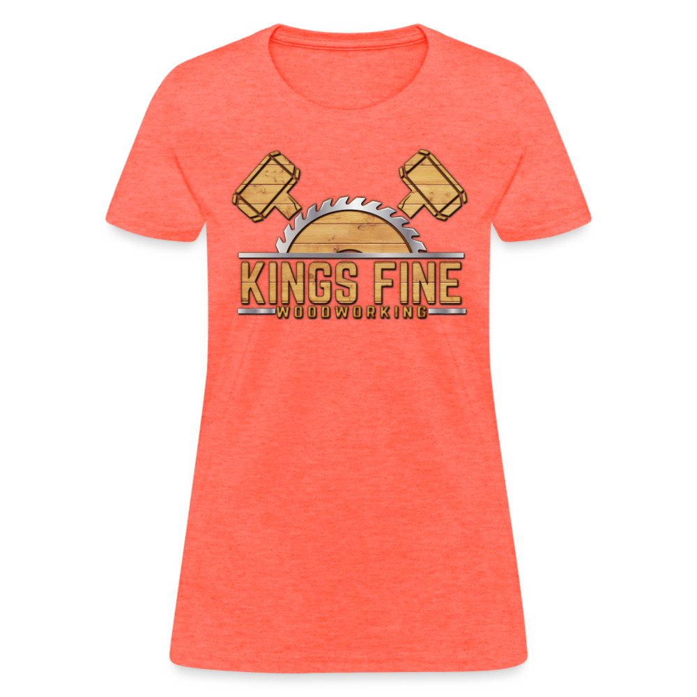 Women's T-Shirt - heather coral