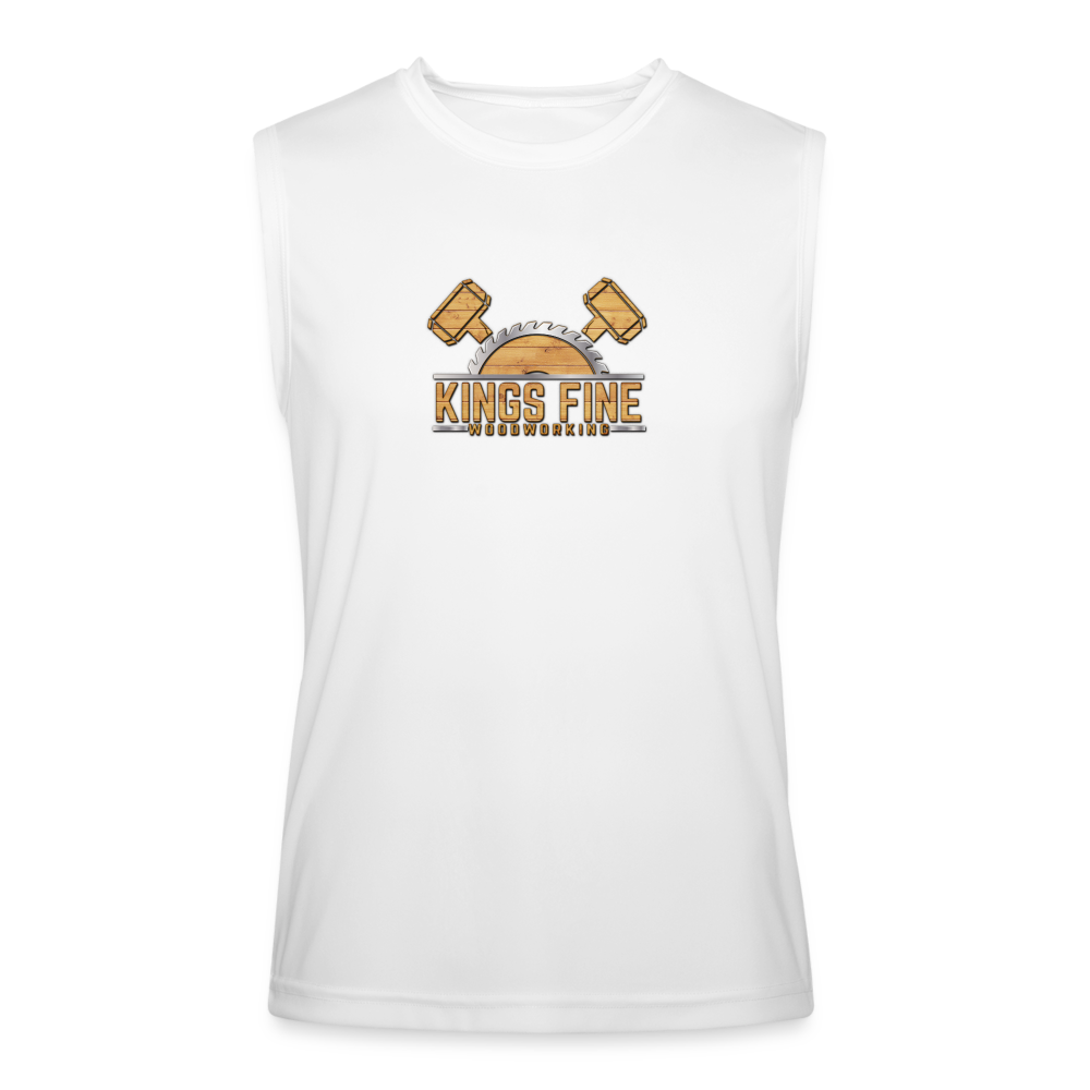 Men’s Performance Sleeveless Shirt - white