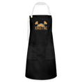 Load image into Gallery viewer, Artisan Apron - black/white
