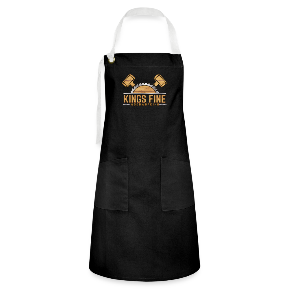 Artisan Apron - black/white