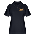 Load image into Gallery viewer, Women's Pique Polo Shirt - midnight navy
