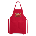 Load image into Gallery viewer, Adjustable Apron - red
