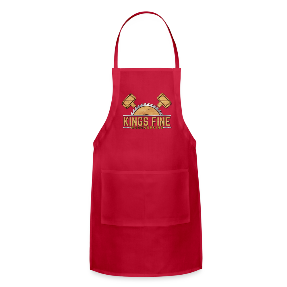 Adjustable Apron - red