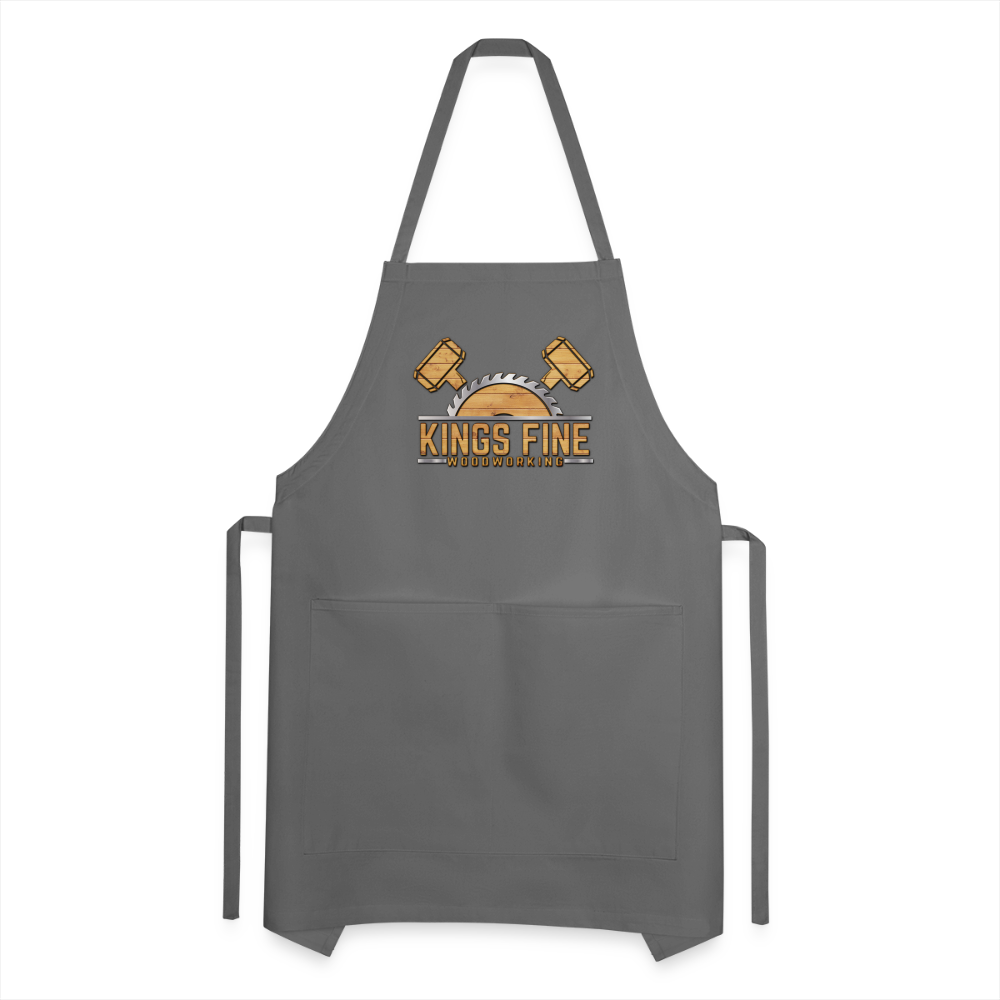 Adjustable Apron - charcoal