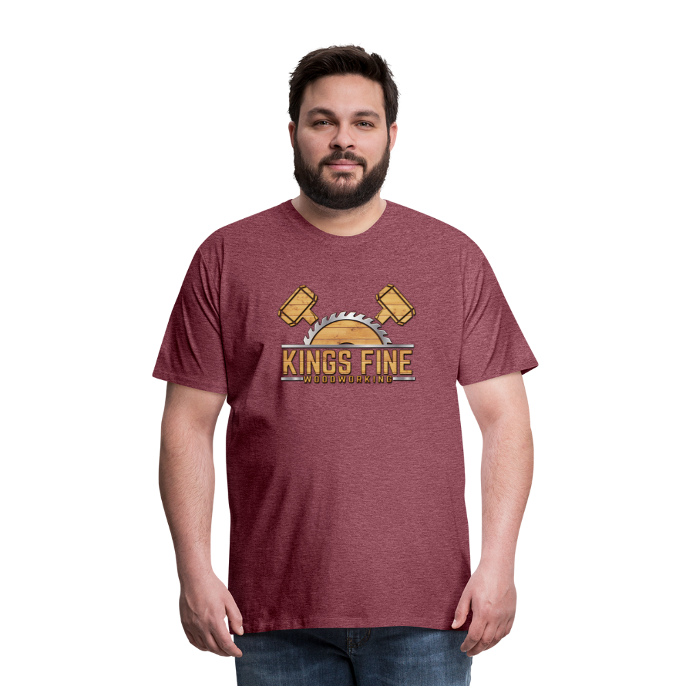 Men's Premium T-Shirt - heather burgundy