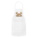 Load image into Gallery viewer, Adjustable Apron - white
