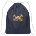 Load image into Gallery viewer, Cotton Drawstring Bag - navy
