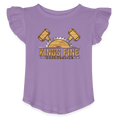 Load image into Gallery viewer, Toddler Girls Flutter T-shirt - lavender
