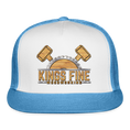 Load image into Gallery viewer, Trucker Cap - white/blue
