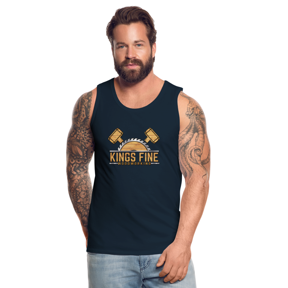 Men’s Premium Tank - deep navy