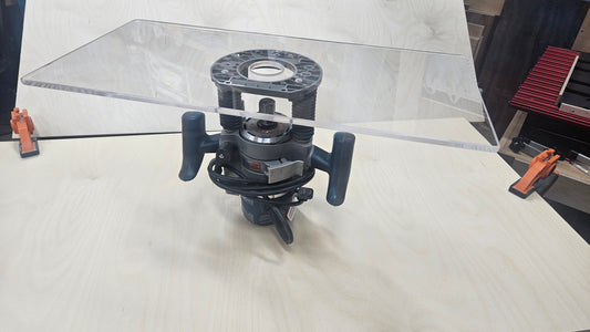 12" x 24" Blank Oversized Router Plate