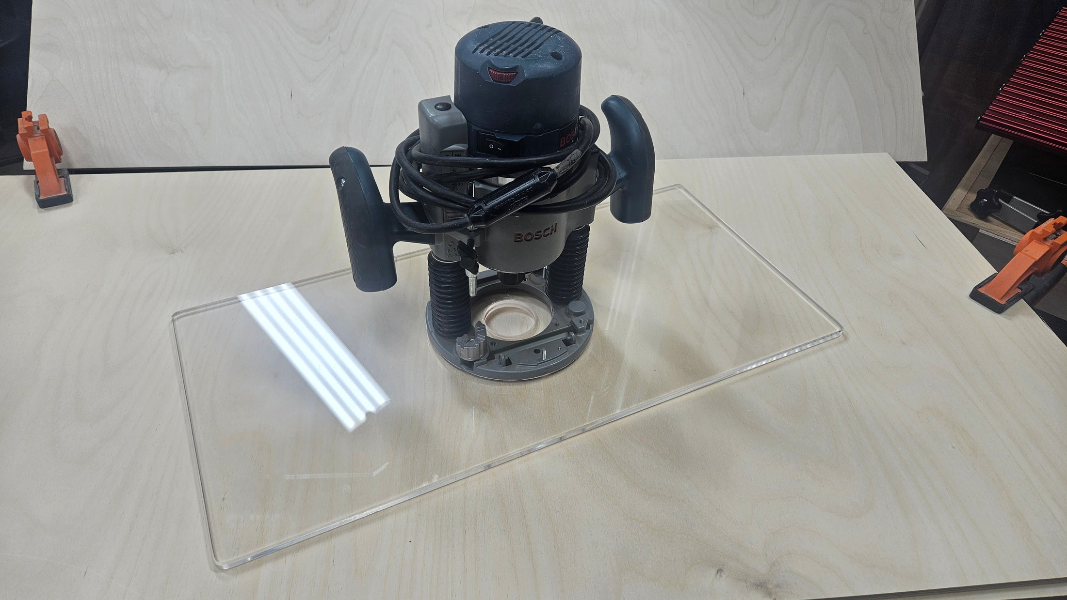 12" x 24" Blank Oversized Router Plate