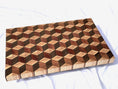 Load image into Gallery viewer, 3D Cube End-Grain Cutting Board Plans
